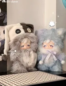 CN-KOKONO-dream drop 400%  series Mystery Boxes Bag Pendant Bunny Plush Dolls Soft Collectibles {3 /24 secret}