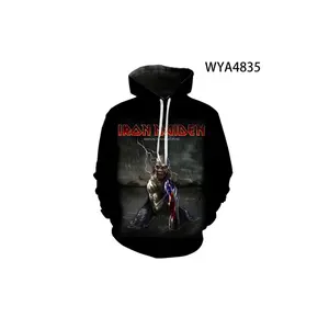 Iron Maiden Hoodie Eddie Design 3D Print Fan Apparel AOP All Over Print 3D Shirts