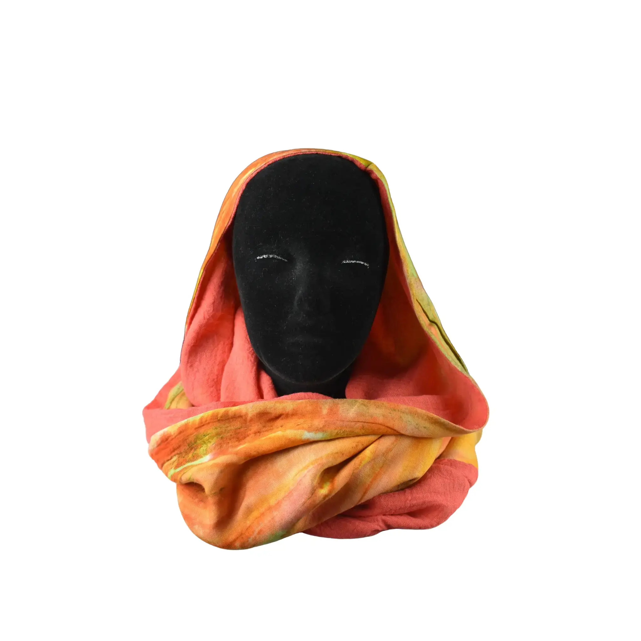 Orange Infinity Scarf, Reversable Infinity Scarf, Neck Scarf, Gift for Her, Gift for Him, Gift for her, Gift For Mom, Orange Scarf,