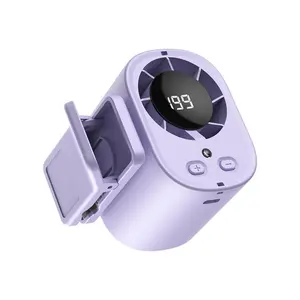 Clip-on Fan with LED Display - 2026 Model, 360° Rotate, 100 Adjustable Speeds, USB Charge, Versatile for Home & Office Use