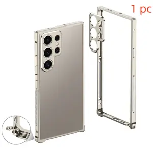 New Samsung Galaxy S26 Ultra/s25 Ultra/s24 Ultra/s23 Ultra Case, Ultrathin Aluminum Alloy Back Frame, Lightweight Cooling Shell, Minimalist Design