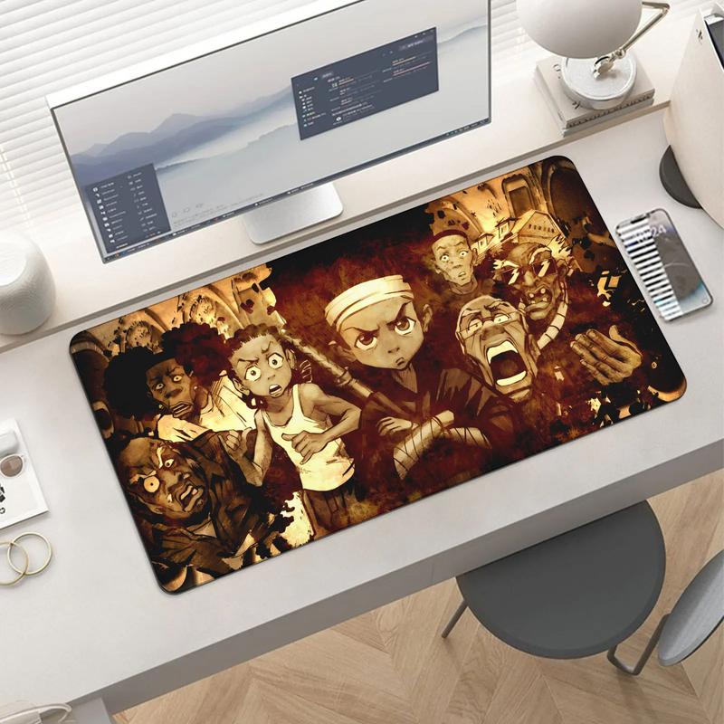 The Boondocks TV Show Inspired Non Slip Mouse Pad with Unique Character Design for Gaming and Office Use Non Slip Base Versatile for Gaming and Office Tasks