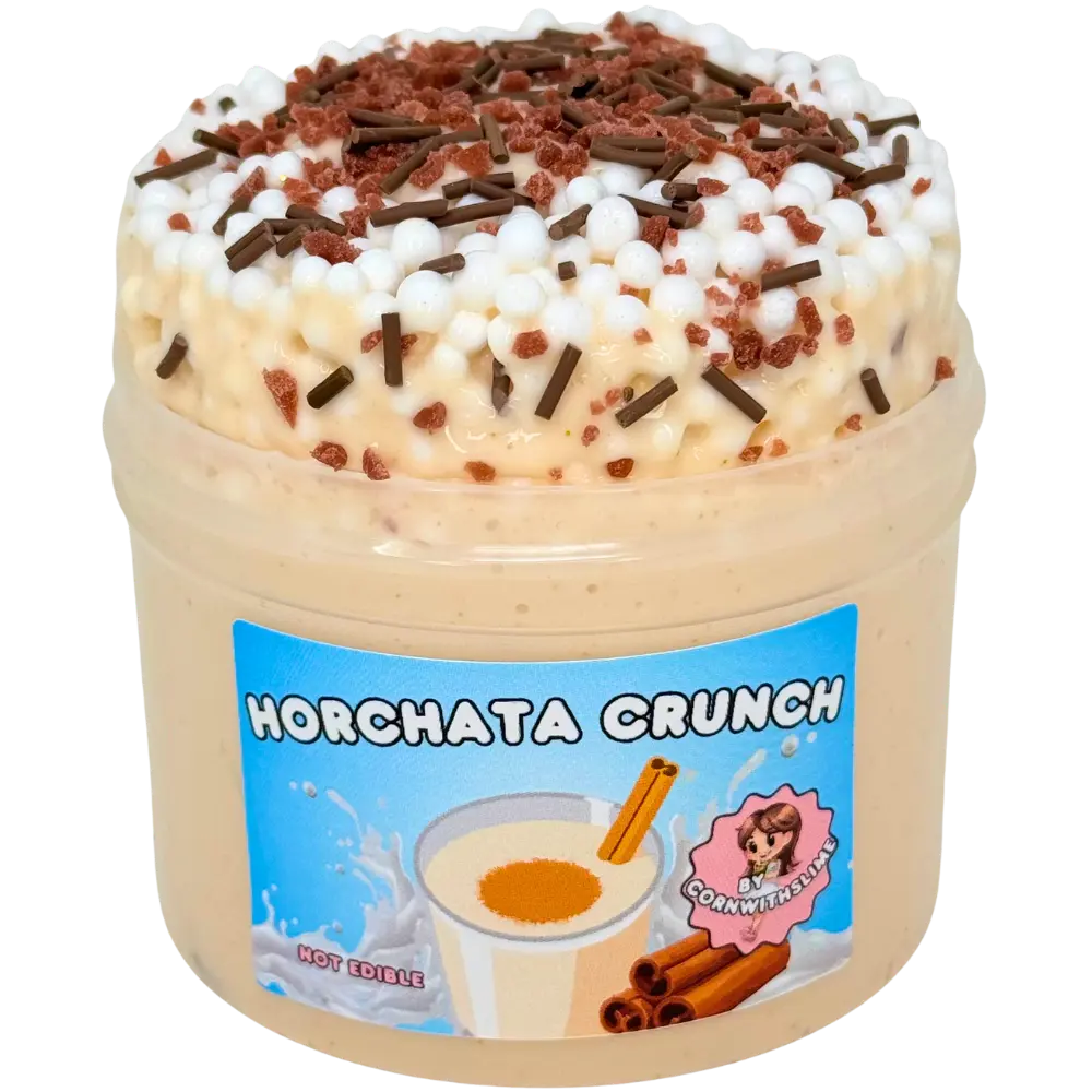 Horchata Crunch 8oz Slime Floam Texture Scented Horchata Horchata Crunch 8oz Slime Floam Texture Scented Horchata