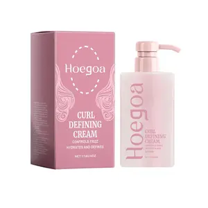 Curly Hair Curl Cream – Moisturizing Styling Cream for Definition, Hydration, Frizz Control & Shine