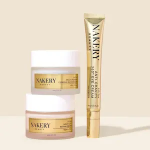 Nakery Lift-TOX Power Pack Bundle, Multi-Power Firming Rich Cream 60ml + Night Lift Repair Cream 60ml + Eye Lift Cream 30ml, Reducing the Appearance of Fine Lines and Wrinkles.