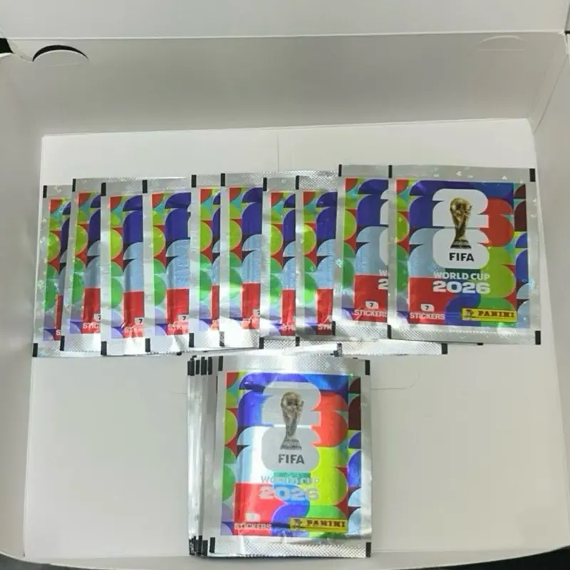 Panini FIFA World Cup 2026 SEALED Sticker Packs 10 Packs-7 Stickers Per Pack