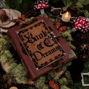 Book of Dreams leather journal
