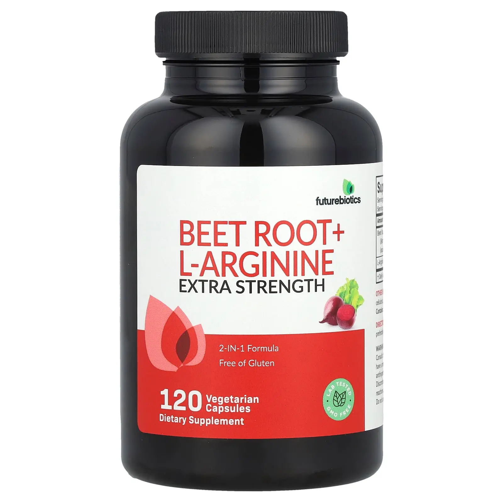 Futurebiotics Beet Root + L-Arginine, 120 Vegetarian Capsules Futurebiotics Beet Root + L-Arginine, 120 Vegetarian Capsules