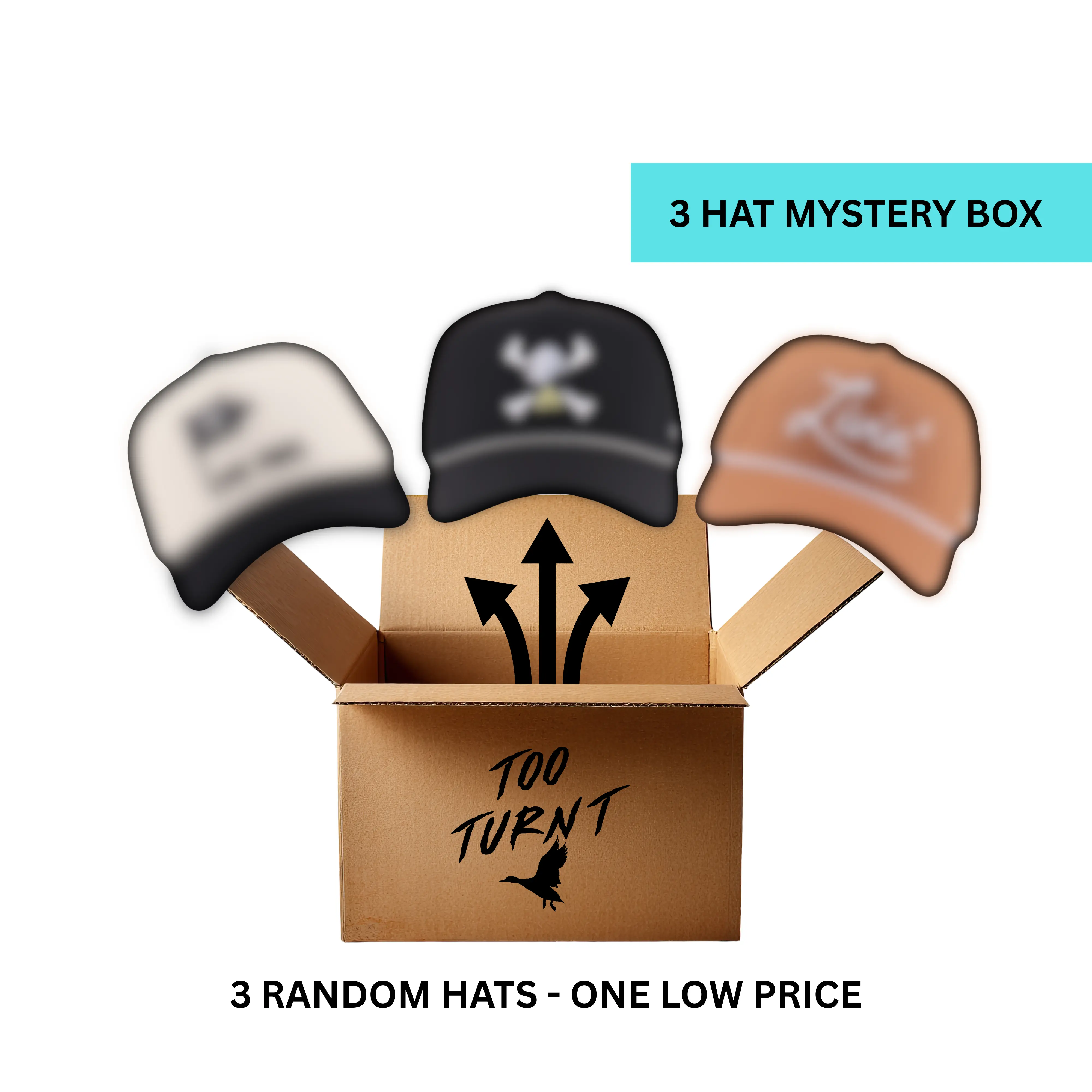 3 Hat Mystery Box