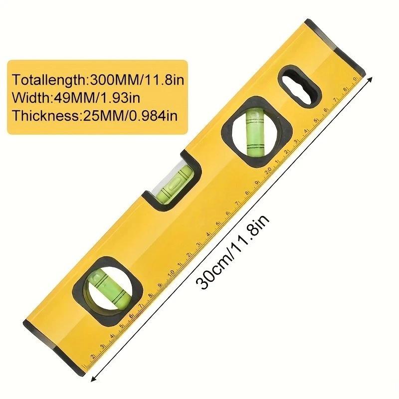 Level Measuring Tool – for Checking Horizontal and Vertical Alignment on Walls, Floors and Objects
