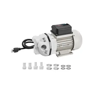 summervibes VEVOR DEF Transfer Pump, 10.5 GPM, Diaphragm Irrigation Self Priming Electric Water Pump for Diesel Exhaust Fluid Automotive Urea Oil, 110V, 375W, 26.25 ft Lift, for Liquid Transportation Refueling, 10Gpm Flow