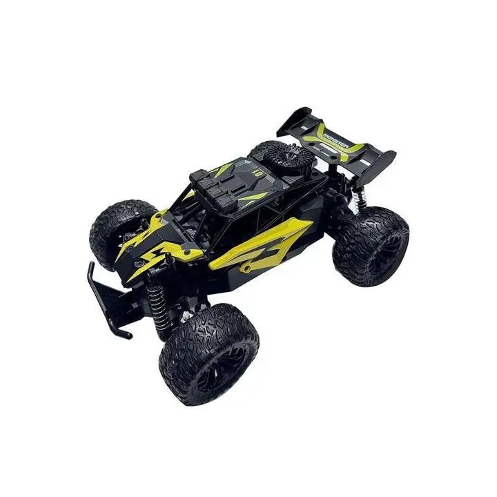 1:18 Scale High Speed RC Off-Road Car 2.4GHz Remote Control Monster Truck with Rubber Tires, 15km/h Climbing Buggy Toy for Kids Boys Outdoor Racing