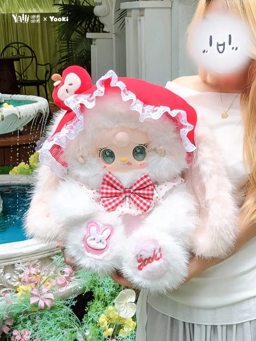 Yooki 1000% Velvet Fantasy Series Plush Blind Box, 6+1+1 Hidden Cuddly Doll Gift, Desk Decor