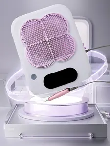 CleanPro 2026 Nail Drill Dust Collector with UV Lamp & Free Tools – 4-in-1 Professional Manicure Machine for Home Salon Use