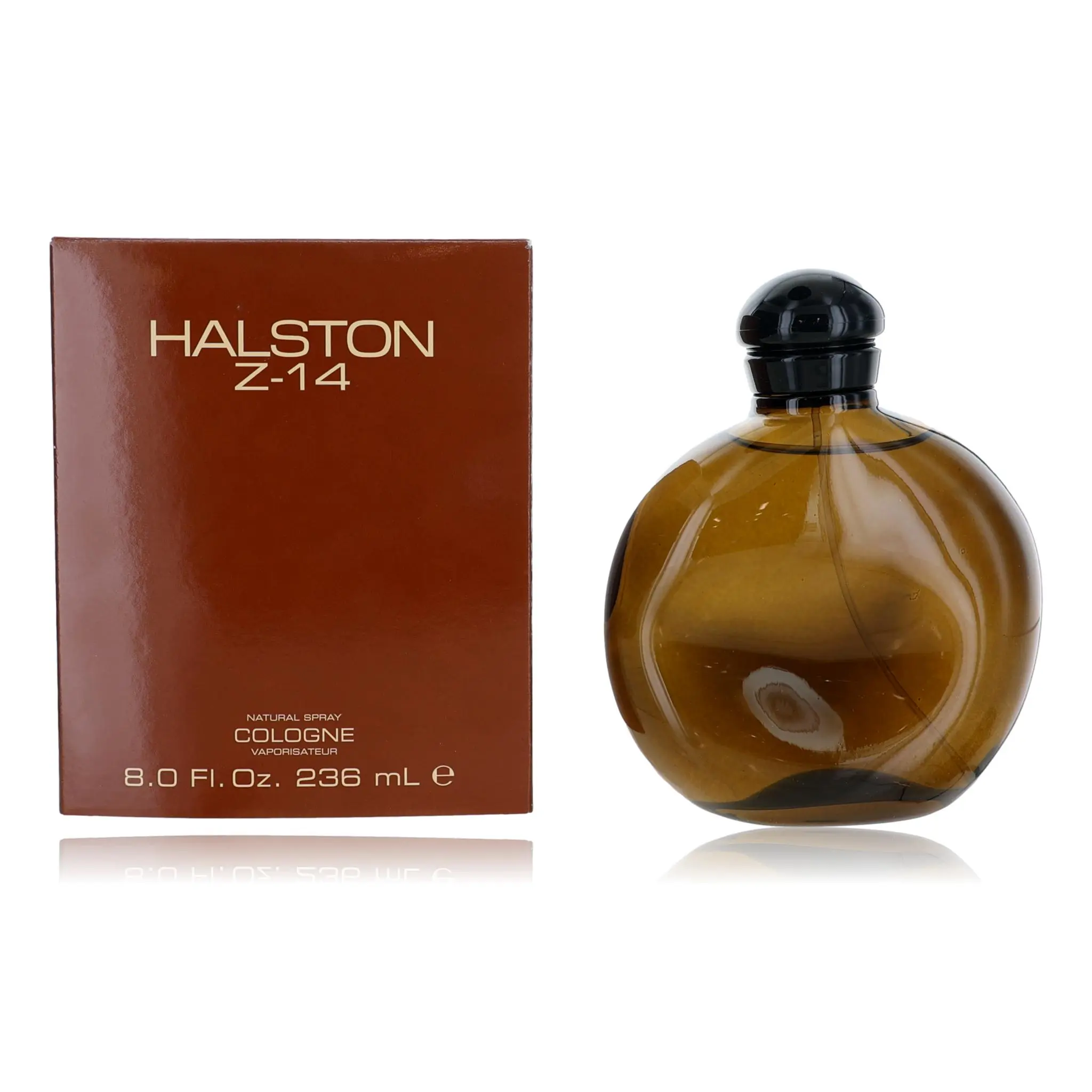 Halston Z-14 Cologne for Men, Sharp Woody Mossy Fragrance with Cedar Amber and Citrus Notes, Cologne Spray Bottle, 8 fl oz, Men’s Cologne