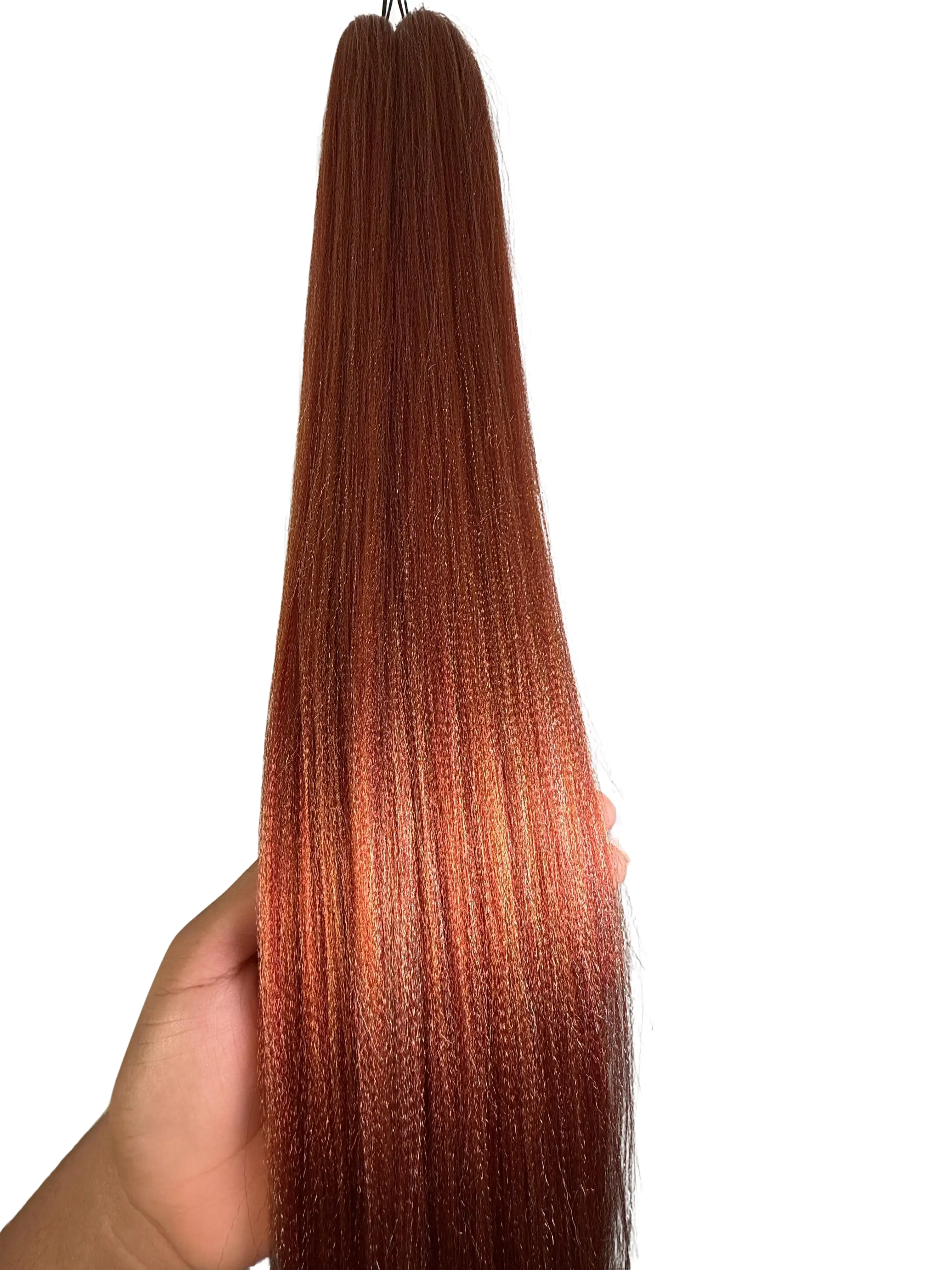 Fall Delight Color Mix - Handmade Seasonal Hair Braids 54" Long 4-5 Bundles for Full Head Braids Knotless Boxbraid