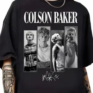 Youth & Adult Machine Gun Kelly Tour Graphic Shirt, Unisex Colson Baker Style Fan Streetwear, Youth Clothing, Adult Clothing