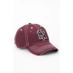 47 Brand Women's NY Weathered Strapback Hat