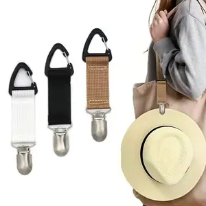 Hat Clip Kit (3 Counts/set), Space-savingDesign Hat Clip, Secure & Versatile Hat Clip forOutdoor Adventures, Beach Trips, and On-the-go Style