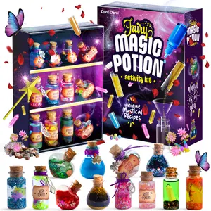 Dan&Darci Fairy Magic Potion Kit for Kids 12 Enchanting DIY Magic Steam Science Experiment Set