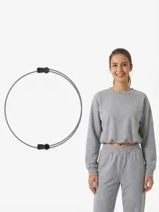 Adjustable Invisible Shirt Crop Band | Elastic T-Shirt Cinch Strap | No-Sew Waist Tightener for Women