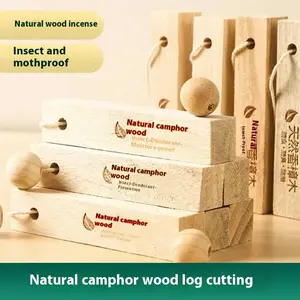 Camphor wardrobe anti mold and agent moisture proof deodorizing insect repellent cockroach proof aromatherapy bag natural camphor wood strip ball