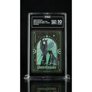 My Little Pony Queen Chrysalis – Moon Edition 2 SSR 053 | TAG 10 Gem Mint Graded Card