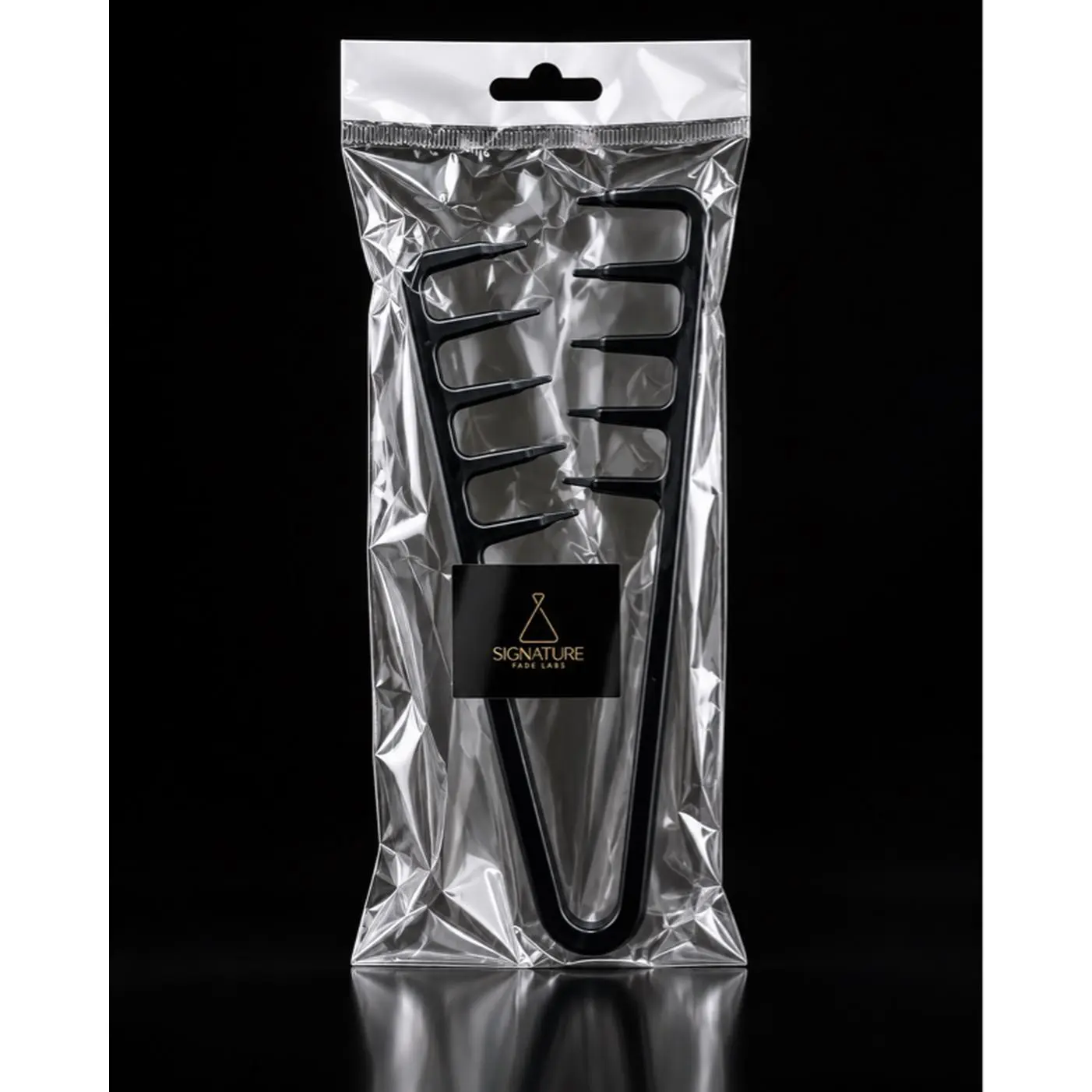 Signature Hair Tools Wide-Spaced Teeth Comb for Messy Hair Styling Effortless Textured Looks Upgrade Your Routine