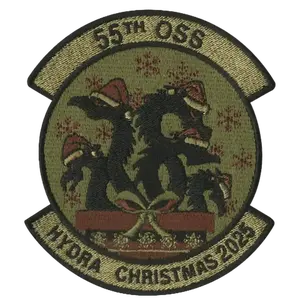 55 OSS Christmas 2025 Hydra OCP Embroidered Patch