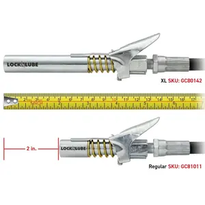 LOCKNLUBE® GREASE GUN COUPLER LOCKNLUBE® GREASE GUN COUPLER