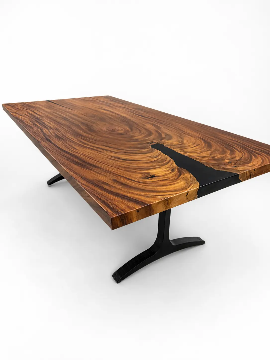 Sculptural Costa Rican Hardwood Dining Table Reserva Collection — No. 16