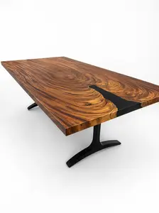 Sculptural Costa Rican Hardwood Dining Table Reserva Collection — No. 16