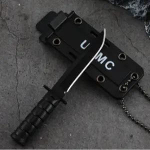 Ceramic Folding Knife, Portable Blade Fruit Knife, Stainless Steel Mini Outdoor Keychain Multi Tool Survival Chain Multi-Purpose Pocket Knife, Survival Gear, Portable Multipurpose Knives