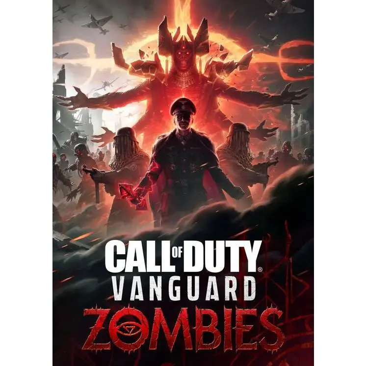 Call of Duty Vanguard Zombies Video Game Poster - NO FRAME