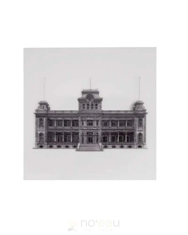 ISLAND DYNASTY - Iolani Palace 3D Holographic Poster