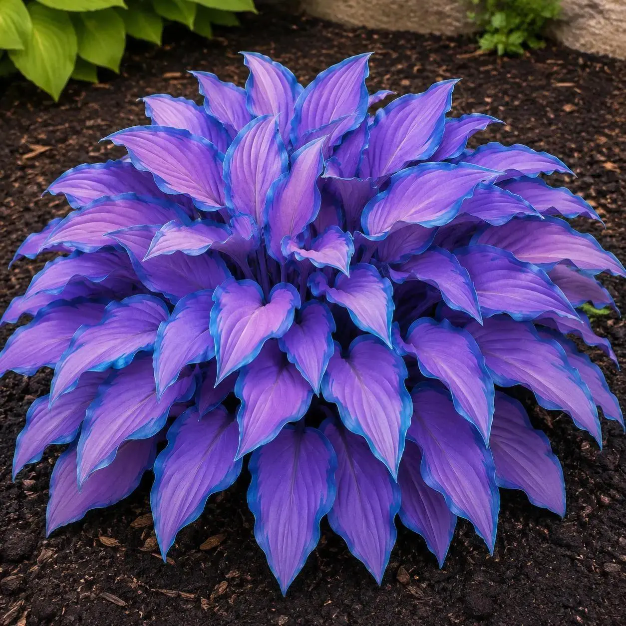 300 Premium Hosta Seeds, High Germination Perennial Shade Plants for Colorful Garden Borders and Yards
