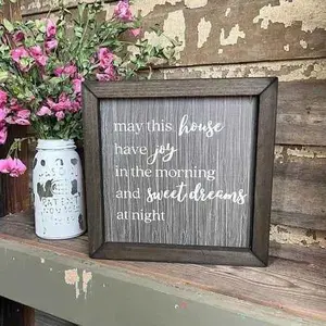 JM May This House Box Frame