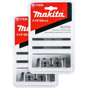 2 Pack 8 Pc - 3 1 4 Planer Blade Edge Set For Planers - Cutting For Hard Wood - 3-1/4" Tungsten Carbide| 2-Piece Blade