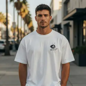 "The Eyes Chico They Never Lie" Minimalist Oversized Premium Comfort Streetwear T-Shirt
