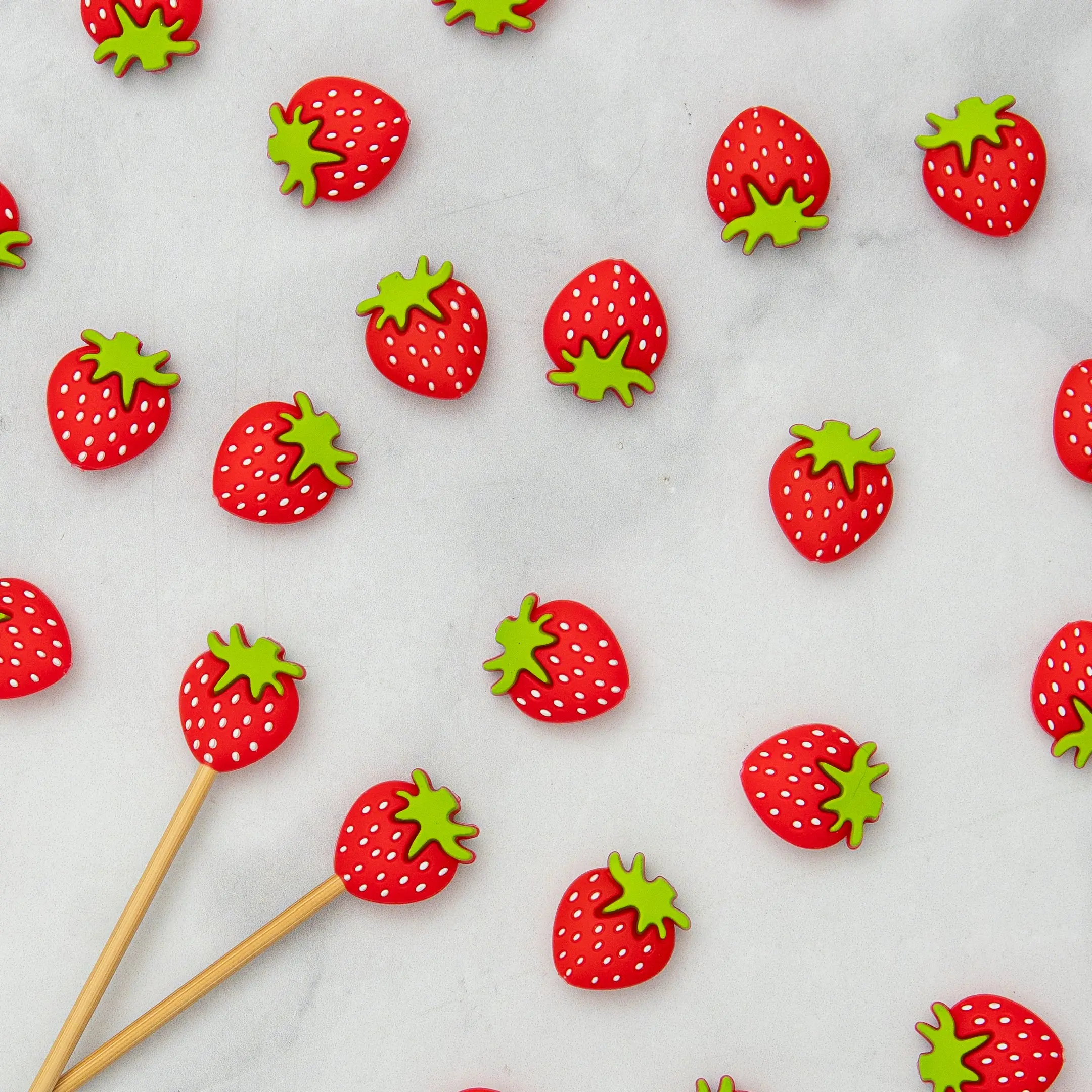 Strawberry Needle Stoppers