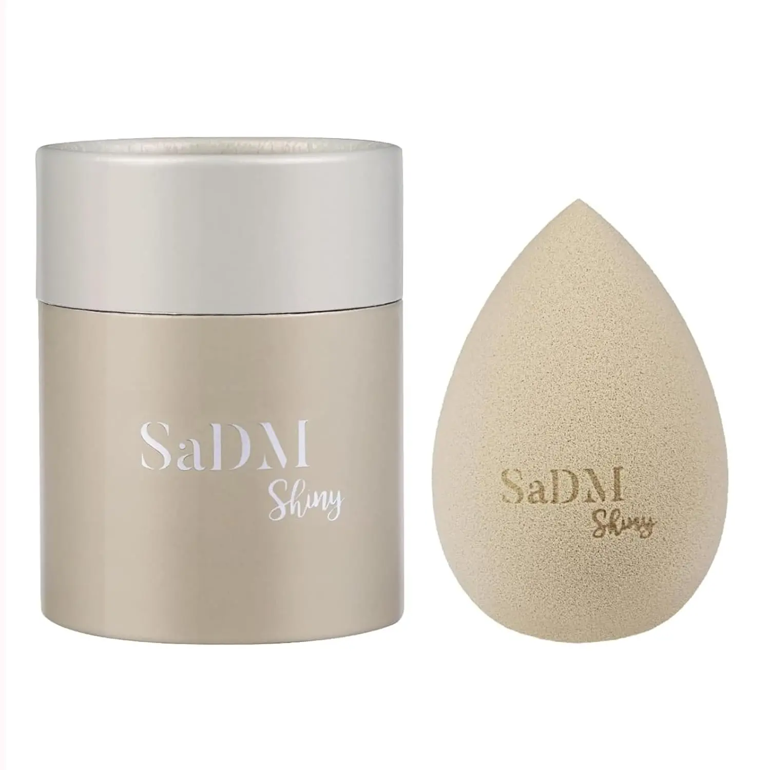 Premium Makeup Sponge for a Flawless Finish | Diamond Cosmetic Sponge for Blending Foundation & Concealer SaDM Shiny