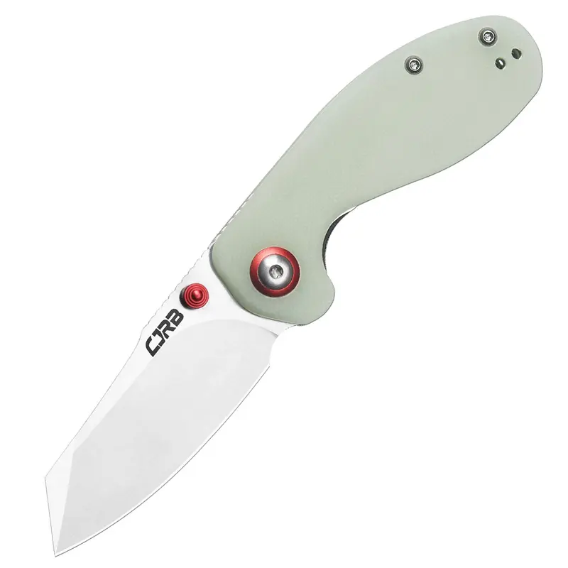 CJRB Maileah Pocket Knife - CJRB Cutlery, 2.39" AR-RPM9 Blade, HRC59-61 Steel Keeps Edges Longer, Designer G10 Handle, 2.29oz Lightweight Liner Lock, EDC Gear Cool Gadget, Survival Supplies, Adult Blade-Type Pocket Knife