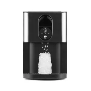 Antarctic Star Nugget Ice Maker - Compact Countertop Ice Machine Produces Up to 44 lbs Daily Soft Chewable Ice for Cold Drinks & Everyday Hydration Icemachine Icemakermachine