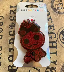Red Voodoo Phone Grip Magsafe, Dark Voodoo Doll Phone Socket, Spooky Voodoo Hand Holder, Magic Doll Phone Accessory, Gift for Goth