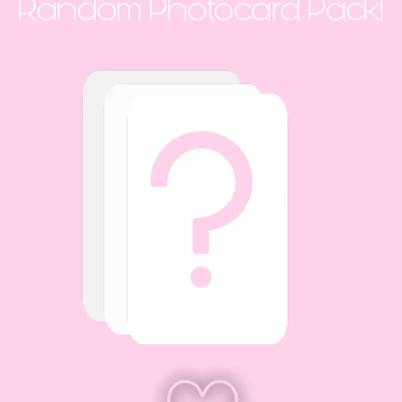 Mystery Photocard Pack - Girl Group