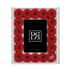 Standard Forever Preserved Roses Petal Frame