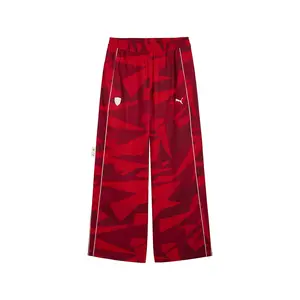 PUMA Mens Scuderia Ferrari 20 Years Of Red T7 Woven Pants Casual - Red