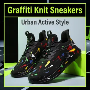 Mens Running Shoes Lightweight Fashion Stylish Sports Workout Gym Tennis Walking Sneakers Size US 5.5-15