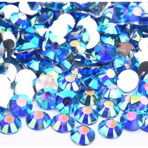 Sapphire AB Resin Rhinestones Sapphire AB Resin Rhinestones