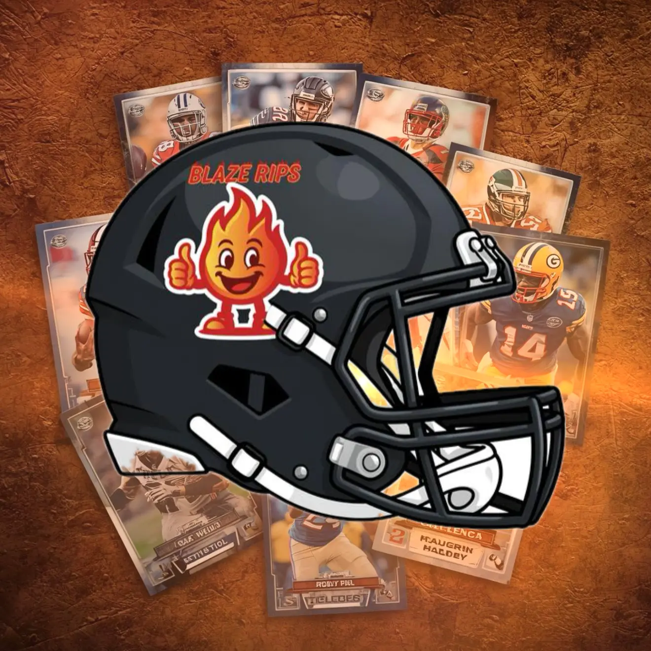 1 PYD Signed Authentic Football Helmet Break OR 1 guaranteed trading card!